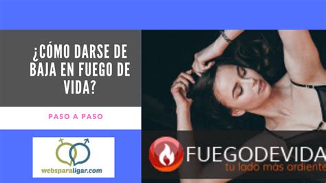 Cómo darse de baja en la página web de fuego de vida